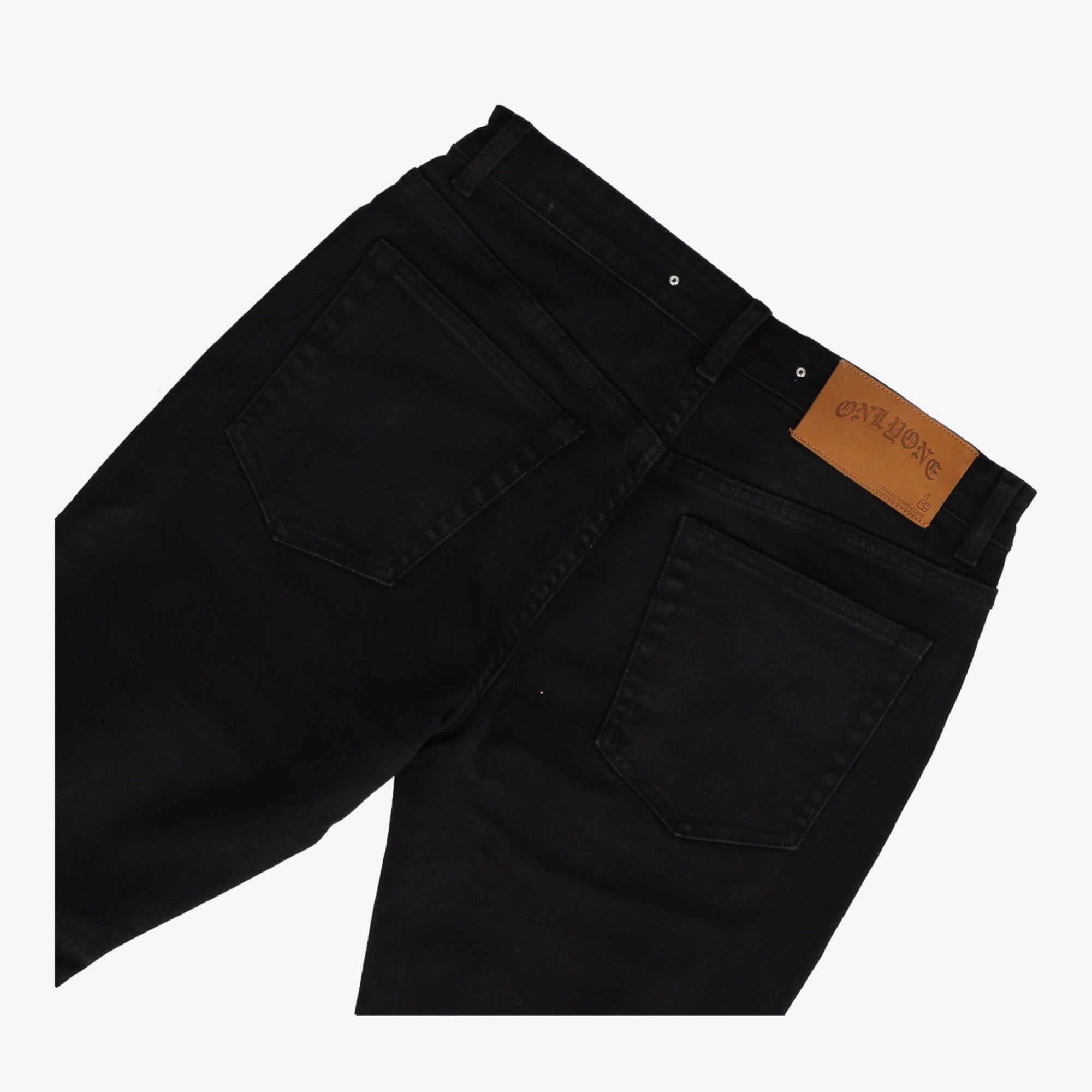 Collection of Manhattan Rinse Black Jean in a gallery layout